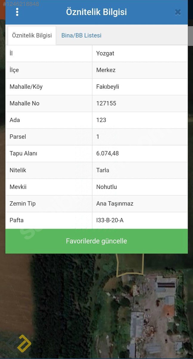 Emlak Akademiden Fakıbeylıde 6 Dönüm Satılık Tarla - YOZGAT MERKEZ fotoğraf 2