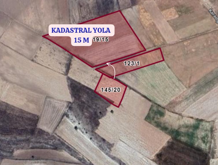 KÜTAHYA ASLANAPA KARADEĞİN  KÖYÜ’NDE 2.670 M² TARLA SATILIKTIR - KÜTAHYA ASLANAPA fotoğraf 3