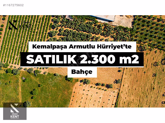 Kemalpaşa Armutlu Satılık 2300 m2 Bahçe Müstakil Parsel Tek Tapu - İZMİR KEMALPAŞA fotoğraf 24