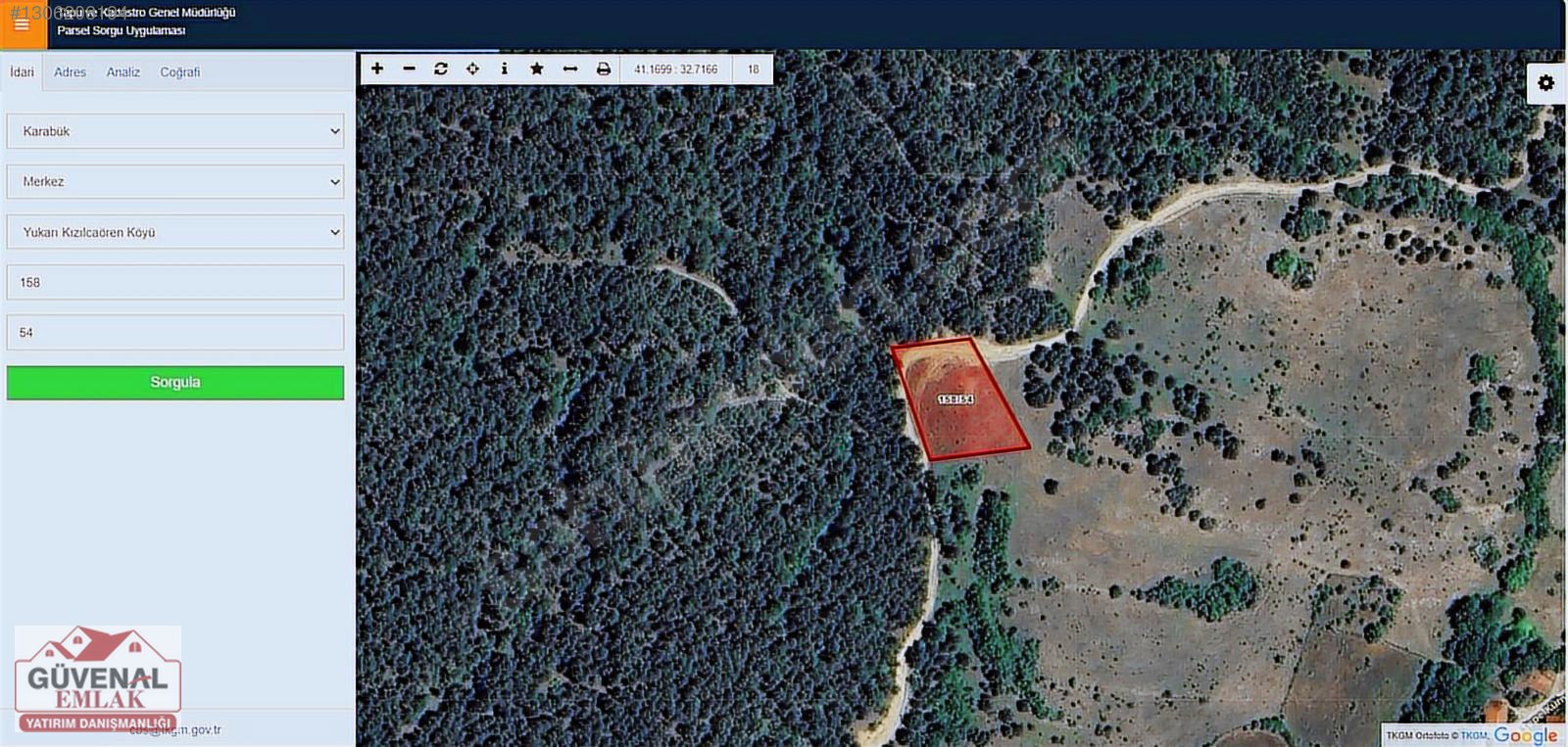 KARABÜK MERKEZ 2006 M2 TEK TAPULU ARAZİ - KARABÜK MERKEZ fotoğraf 5
