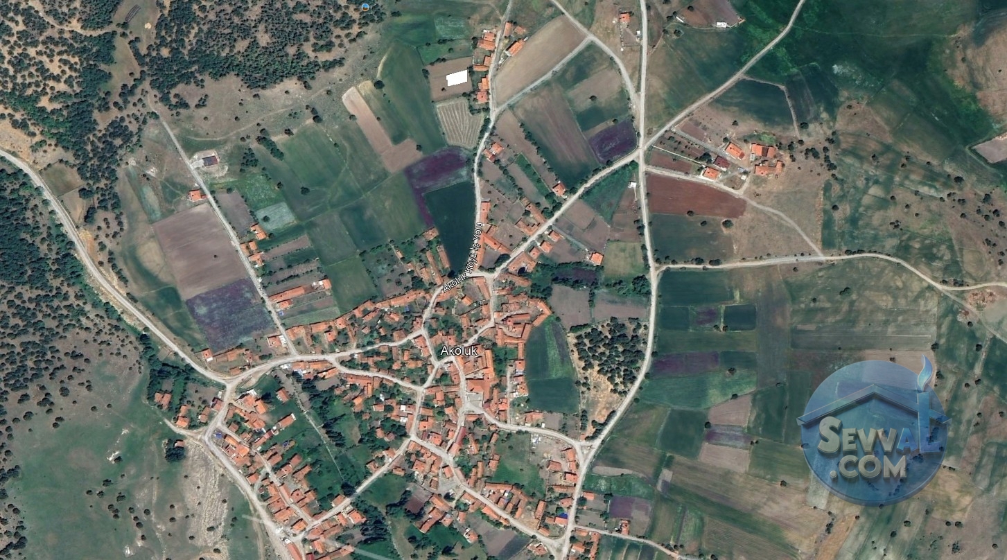 KÜTAHYA MERKEZ AKOLUK KÖYÜNDE 306 M² TARLAMIZ SATILIKTIR. - Kütahya Merkez fotoğraf 2