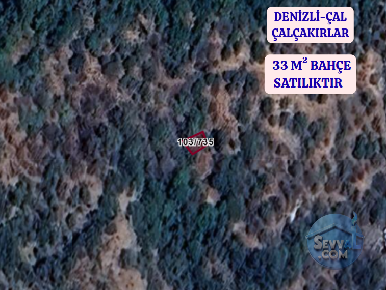 DENİZLİ ÇAL ÇALÇAKIRLAR  KÖYÜNDE  33 M² BAHÇE  SATILIKTIR - DENİZLİ ÇAL fotoğraf 2