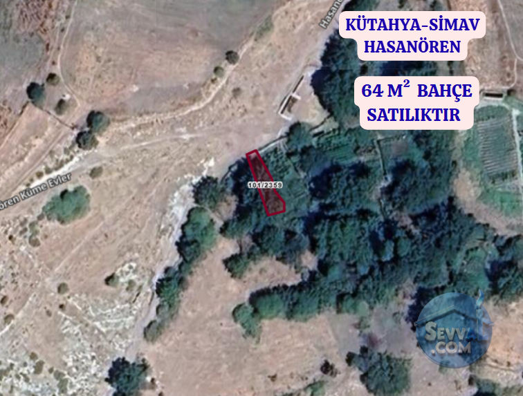 KÜTAHYA SİMAV HASANÖREN  KÖYÜNDE  64 M² BAHÇE  SATILIKTIR - KÜTAHYA SİMAV fotoğraf 2