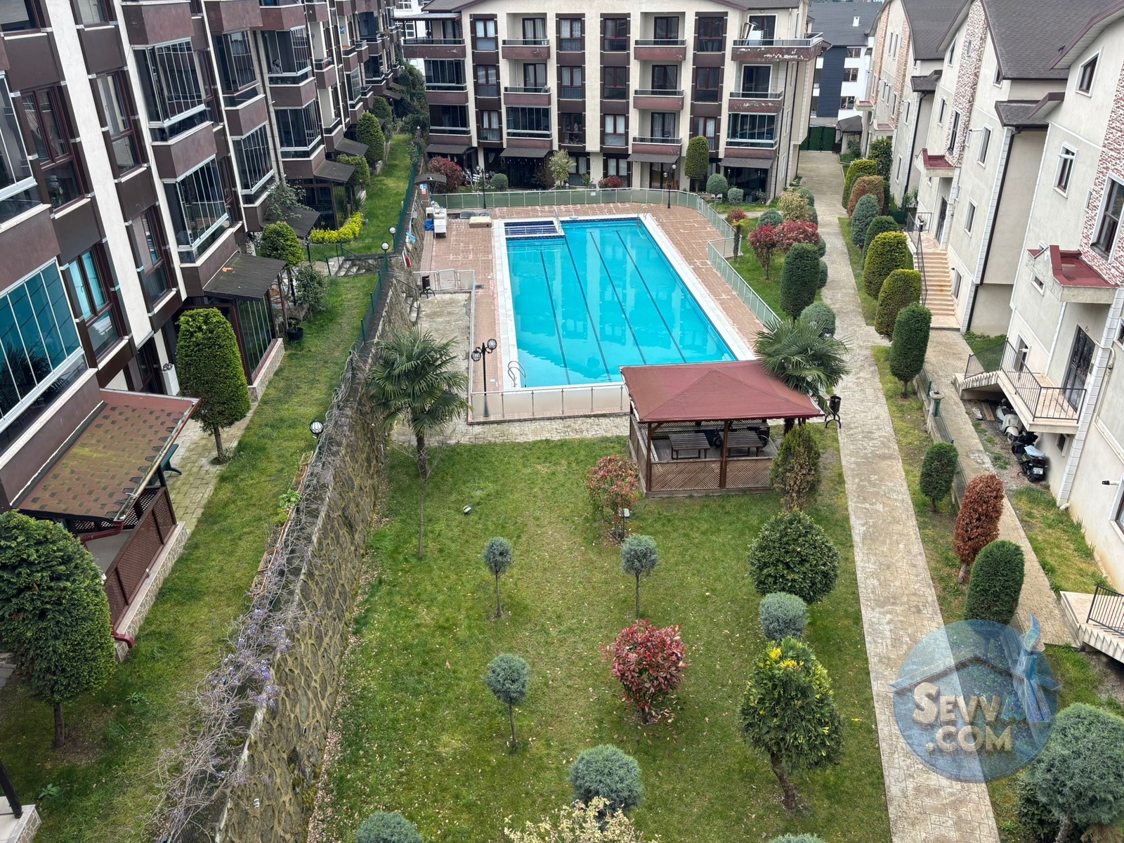 HAVUZLU SİTEDE ÇATI DUBLEKS 3+1 SATILIK DAİRE - Kocaeli Gölcük fotoğraf 28