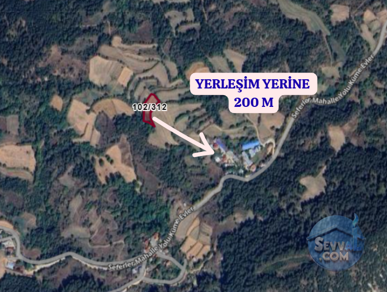 BOLU GÖYNÜK ÇAYLAK  KÖYÜNDE  1.780 M²  TARLA  SATILIKTIR - BOLU GÖYNÜK fotoğraf 4
