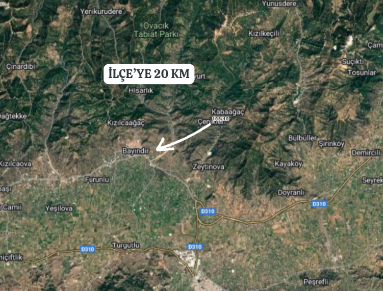 İZMİR BAYINDIR KARAHAYIT  KÖYÜNDE 319  M² ZEYTİNLİK  SATILIKTIR - İZMİR BAYINDIR fotoğraf 7