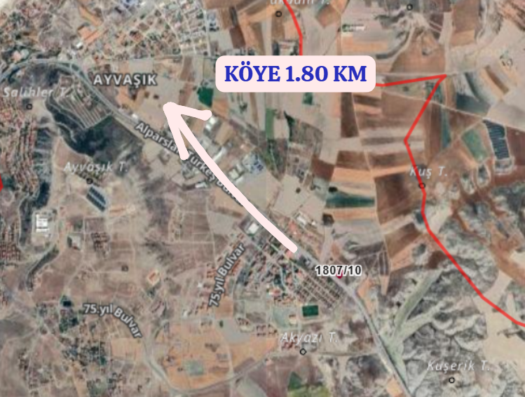 ANKARA  BEYPAZARI AYVAŞIK KÖYÜNDE 1.136 M² ARSAMIZ SATILIKTIR. - ANKARA BEYPAZARI fotoğraf 5