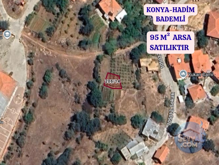 KONYA HADİM BADEMLİ KÖYÜNDE 95M² ARSAMIZ SATILIKTIR - Konya Hadim fotoğraf 13
