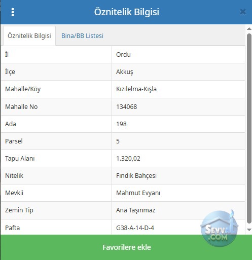ORDU AKKUŞ KIZILELMA DA 1.320 M² FINDIK BAHÇESİ SATILIKTIR - ORDU AKKUŞ fotoğraf 2