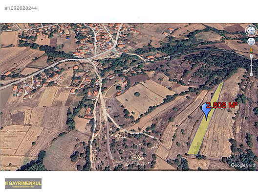 BALIKESİR DURSUNBEY DE SATILIK 2.808 ² TARLA - BALIKESİR DURSUNBEY fotoğraf 3