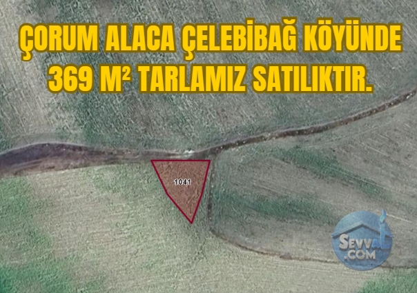 ÇORUM ALACA ÇELEBİBAĞ KÖYÜNDE 369 M² TARLAMIZ SATILIKTIR. - Çorum Alaca fotoğraf 15