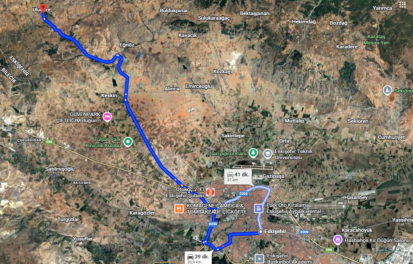 ESKİŞEHİR TEPEBAŞI ULUDERE   KÖYÜNDE 1.630  M²  TARLA SATILIKTIR   - ESKİŞEHİR TEPEBAŞI fotoğraf 5