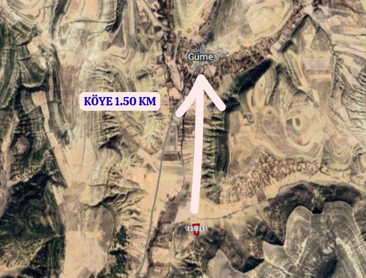 MERSİN MUT GÜME  KÖYÜNDE  6.866 M²  TARLA  SATILIKTIR - MERSİN MUT fotoğraf 5