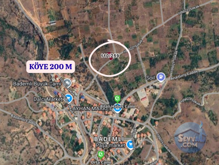 KONYA HADİM BADEMLİ  KÖYÜNDE  274 M² BAHÇE  SATILIKTIR - KONYA HADİM fotoğraf 4