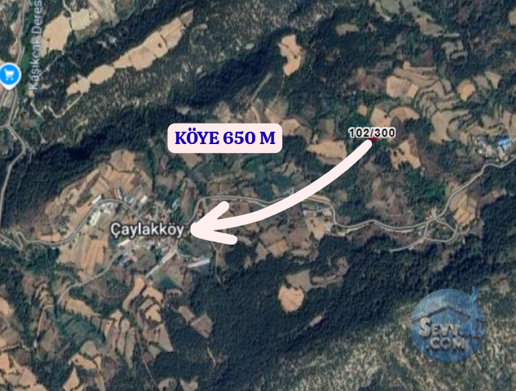 BOLU GÖYNÜK ÇAYLAK  KÖYÜNDE  765 M²  TARLA  SATILIKTIR - BOLU GÖYNÜK fotoğraf 4