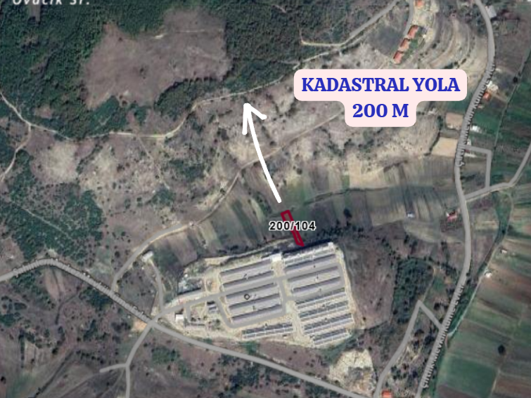 KOCAELİ İZMİT ŞAHİNLER  KÖYÜNDE 796 M²  TARLA  SATILIKTIR - KOCAELİ İZMİT fotoğraf 3