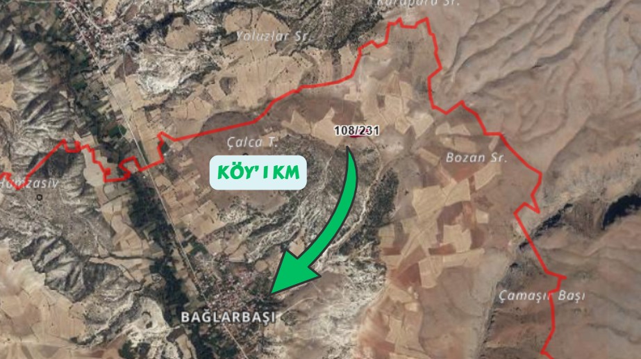 ISPARTA YALVAÇ BAĞLARBAŞI KÖYÜNDE 3.000M² TARLAMIZ SATILIKTIR. - ISPARTA YALVAÇ fotoğraf 4