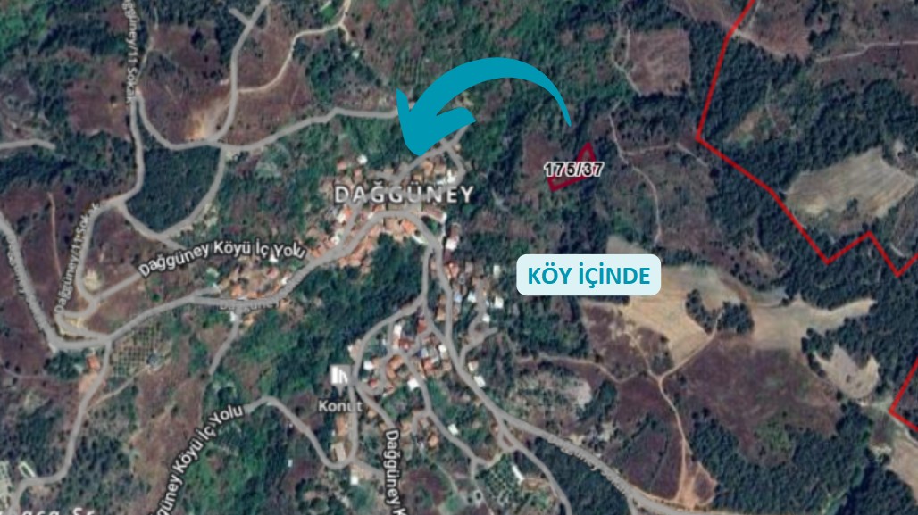 BURSA ORHANELİ DAĞGÜNEY KÖYÜ’NDE 1.365 M² BAHÇE SATILIKTIR. - BURSA ORHANELİ fotoğraf 5