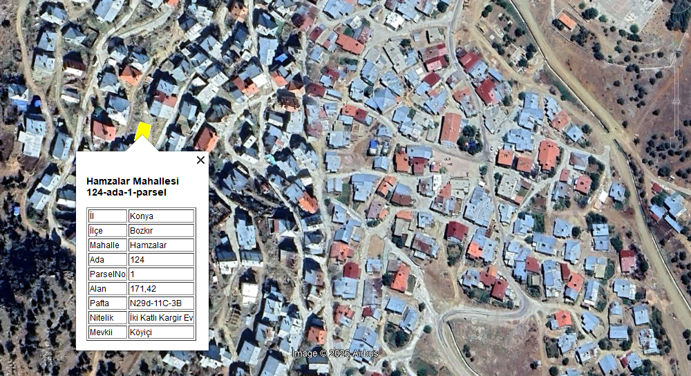 KONYA BOZKIR HAMZALAR MAHALLESİNDE 171 M²  İMARLI ARSA  SATILIKTIR - KONYA BOZKIR fotoğraf 9