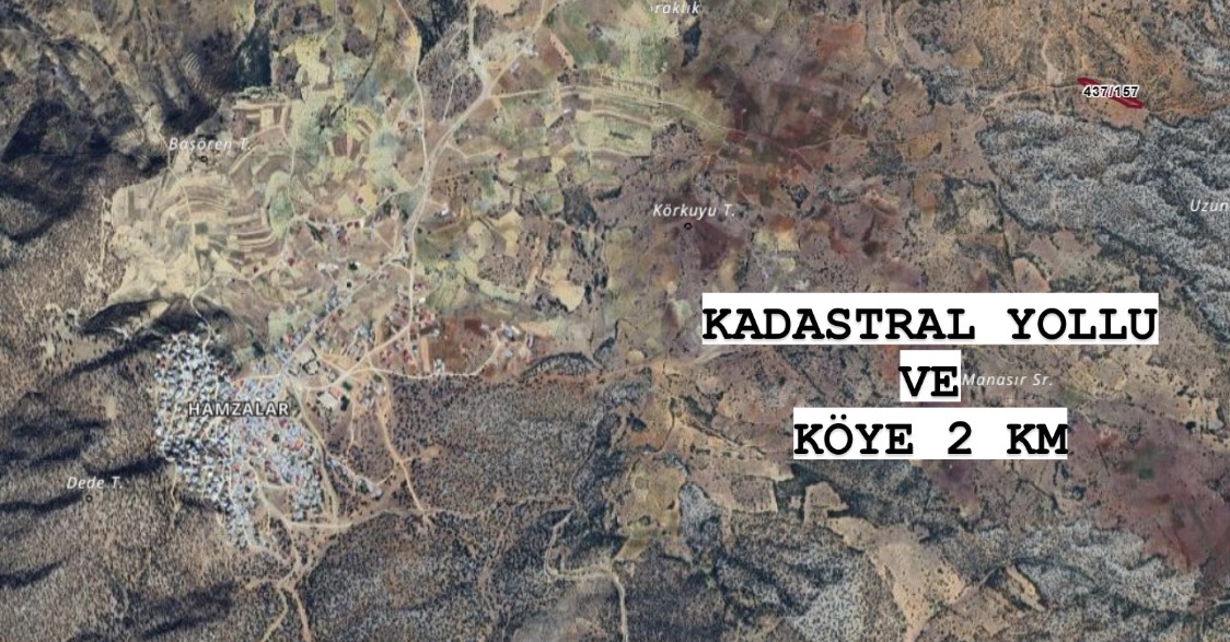 KONYA BOZKIR HAMZALAR KÖYÜNDE 3.455M² BAĞIMIZ SATILIKTIR. - KONYA BOZKIR fotoğraf 4