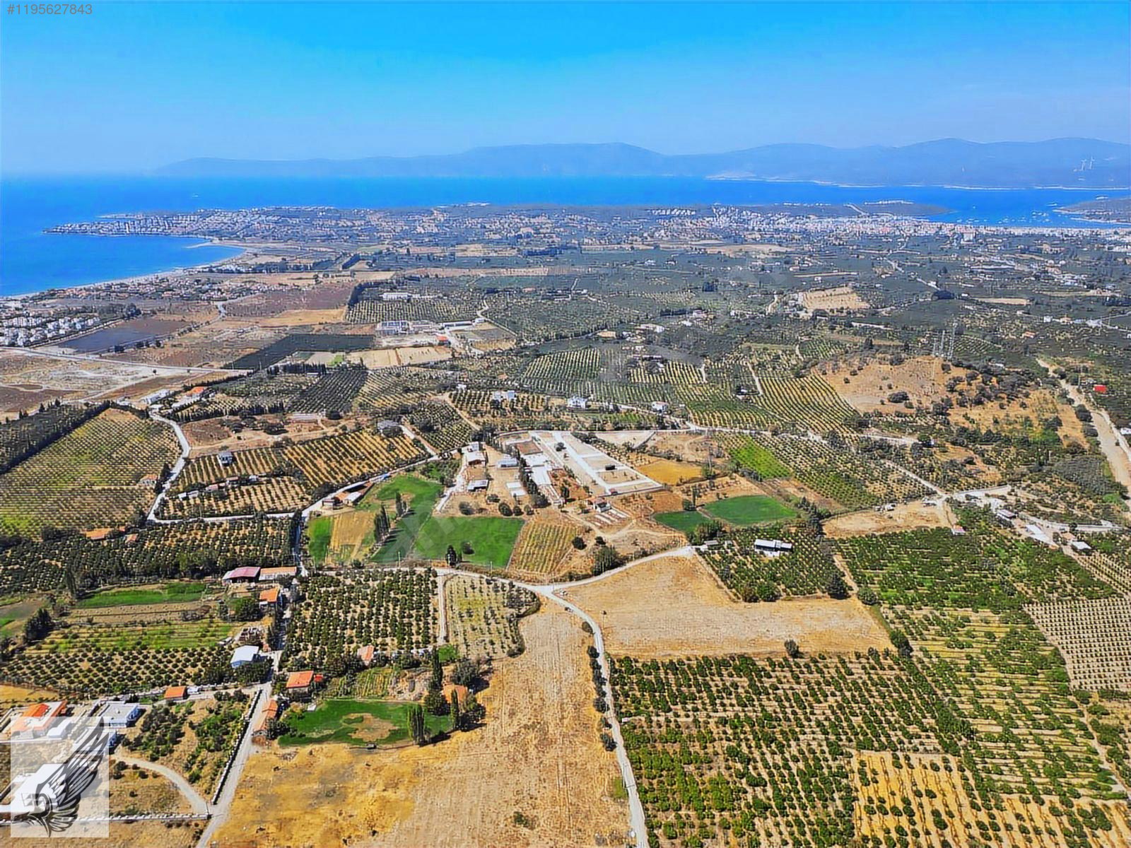 SEFERİHİSAR HIDIRLIK MAH 7100 M2 ARAZİ denize 1.5 km mesafede - İZMİR SEFERİHİSAR fotoğraf 2