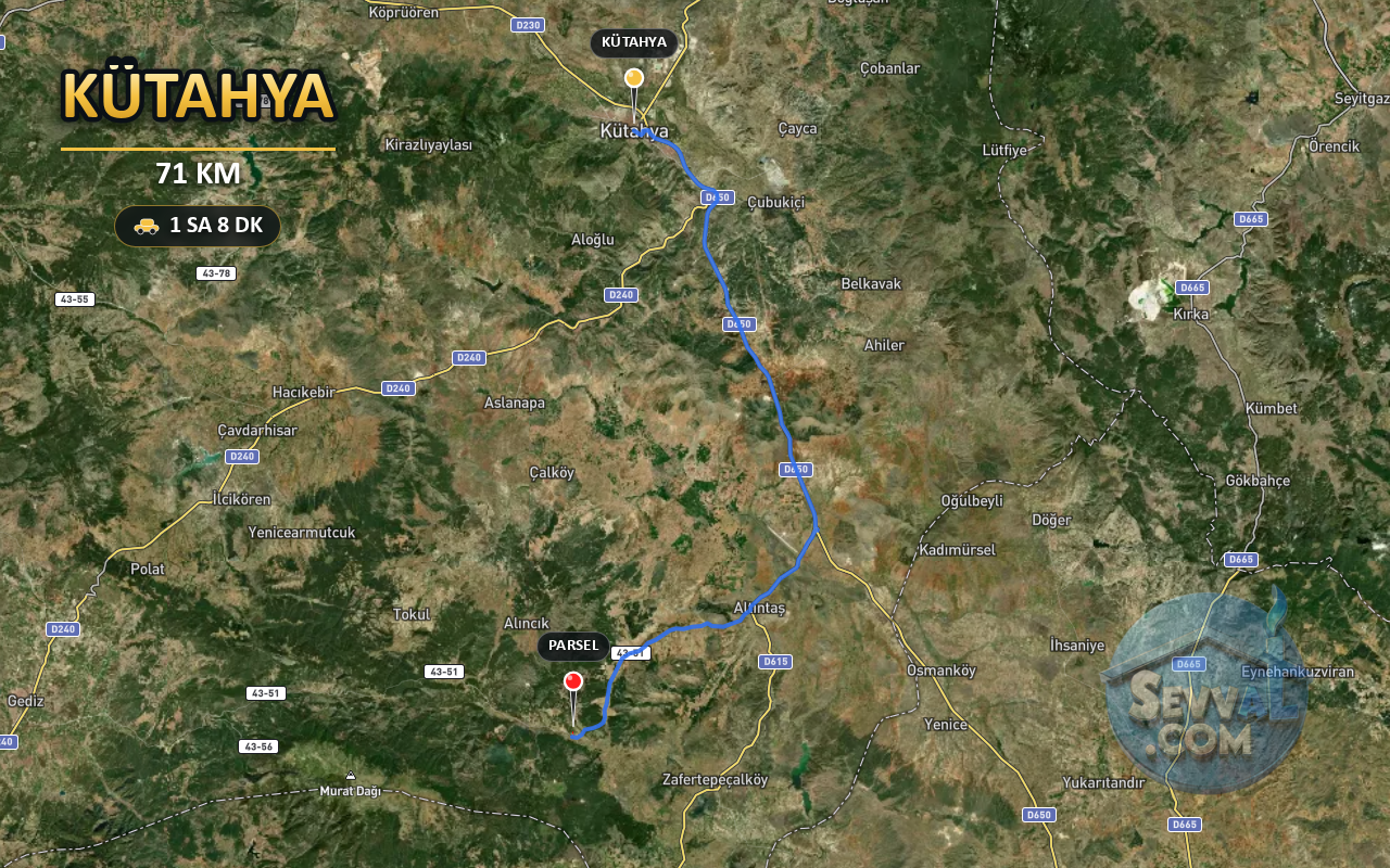 KÜTAHYA ALTINTAŞ YEŞİLYURT 2.353 m² SATILIK ARSA - KÜTAHYA ALTINTAŞ fotoğraf 4