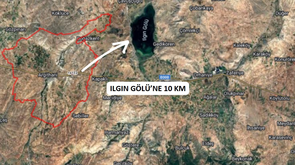 KONYA ILGIN ARGITHANI KÖYÜ'NDE 10.872 M² KÖYÜ'NDE TARLA SATILIK. - KONYA ILGIN fotoğraf 7