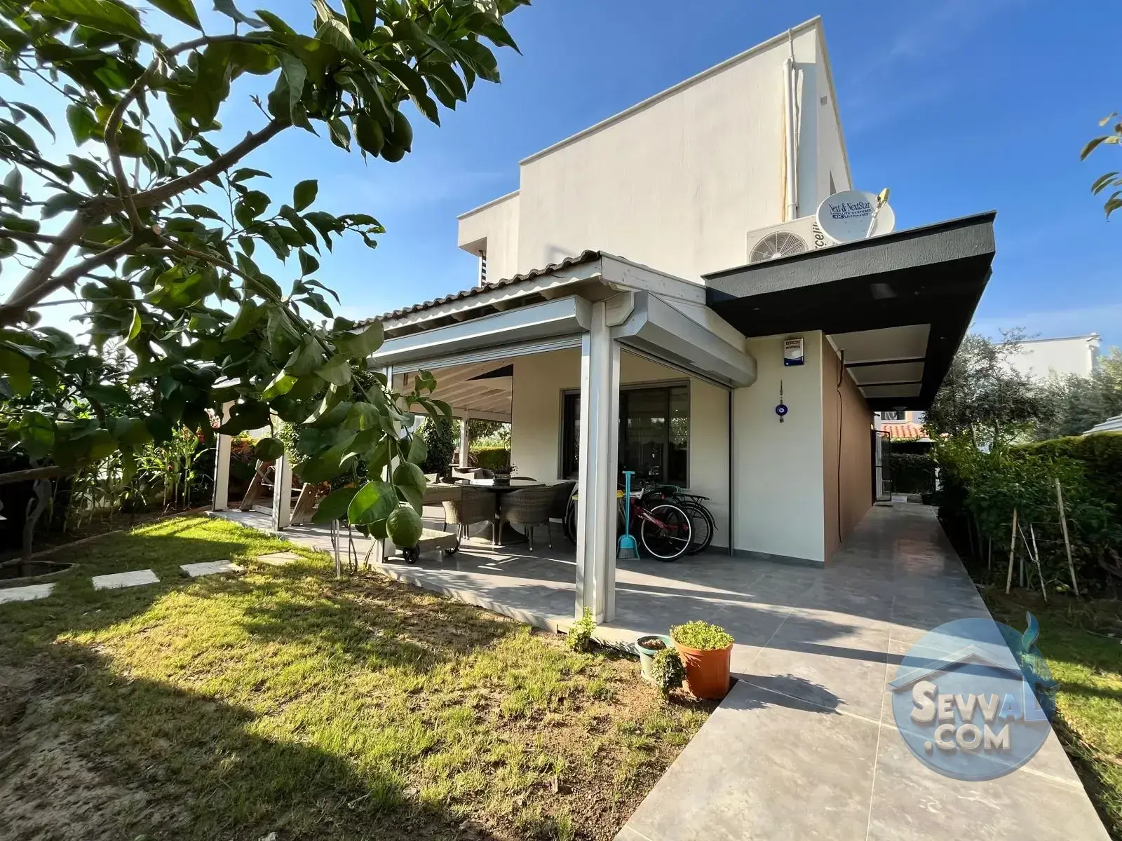 KUŞADASI KARAOVA'DA AVM YANI PALM 34 SİTESİ'NDE SATILIK 4+1 VİLLA - AYDIN KUŞADASI fotoğraf 4