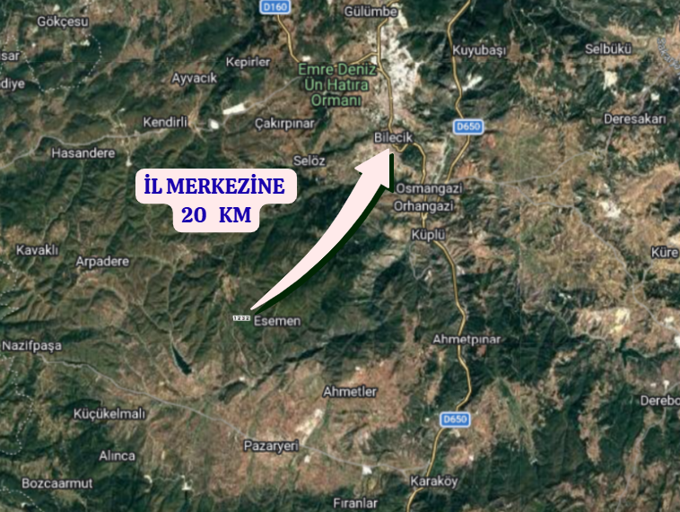 BİLECİK MERKEZ KAPAKLI  KÖYÜNDE 107  M²  BAHÇE  SATILIKTIR - KASTAMONU MERKEZ fotoğraf 4