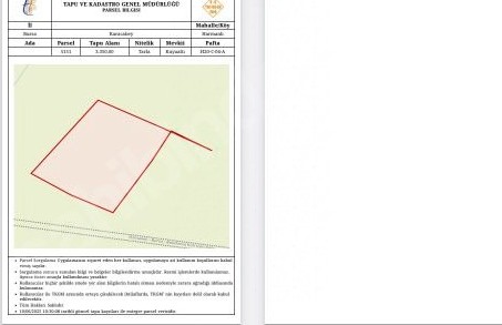 BURSA KARACABEY HARMANLI'DA 3.350 M²  TARLA  SATILIKTIR. - BURSA KARACABEY fotoğraf 5