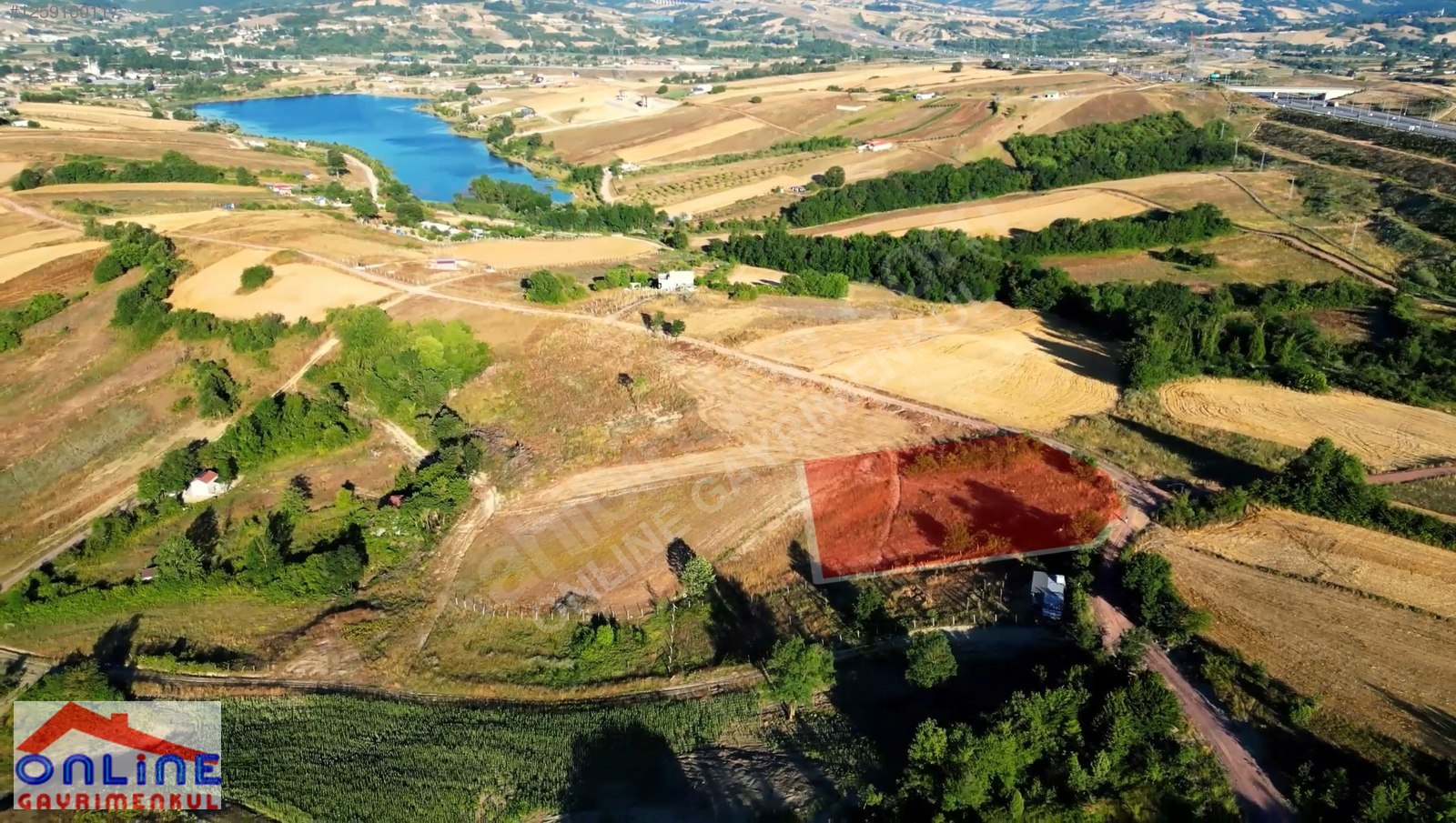 EMSALSİZ GÖL VE DOĞA MANZARALI SEVİNDİKLİ - IMARLI - KOCAELİ KÖRFEZ fotoğraf 25