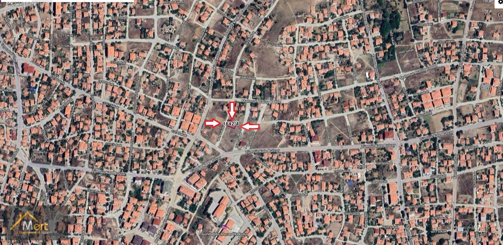 GÜNDOĞDU MAH. 399M2 TEK TAPU KONUT VE BAHÇE YAPIMINA UYGUN ARSA - KIRIKKALE MERKEZ fotoğraf 3