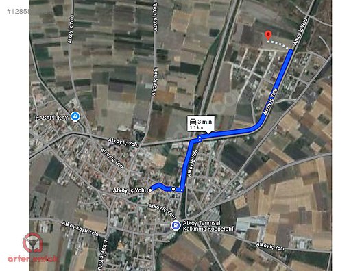 ARTER EMLAK'TAN ALTIEYLÜL ATKÖYDE 9050 M² SATILIK TARLA - BALIKESİR ALTIEYLÜL fotoğraf 3