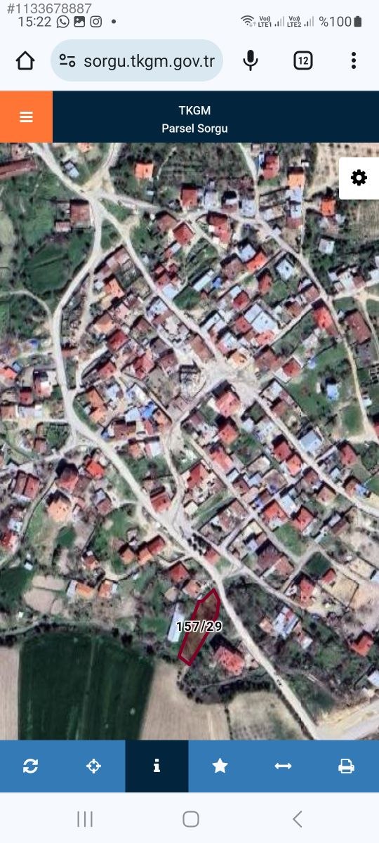Şahinkaya köy içi 994M² SATILIK ARSA  Elazığ / Merkez / Şahinkaya Mh. - ELAZIĞ MERKEZ fotoğraf 3