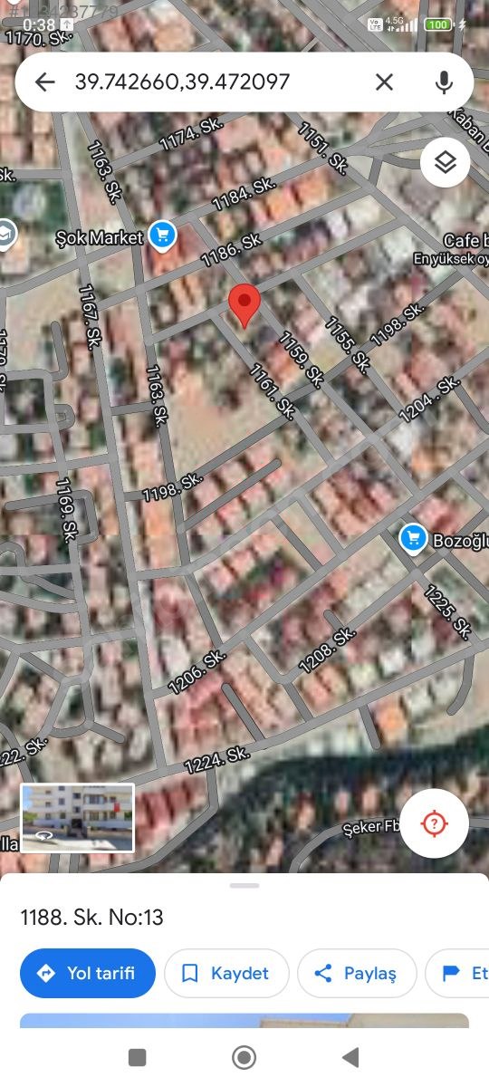 Erzincan / Merkez / Mimar Sinan Mah. SATILIK ARSA 389M² - ERZİNCAN MERKEZ fotoğraf 2