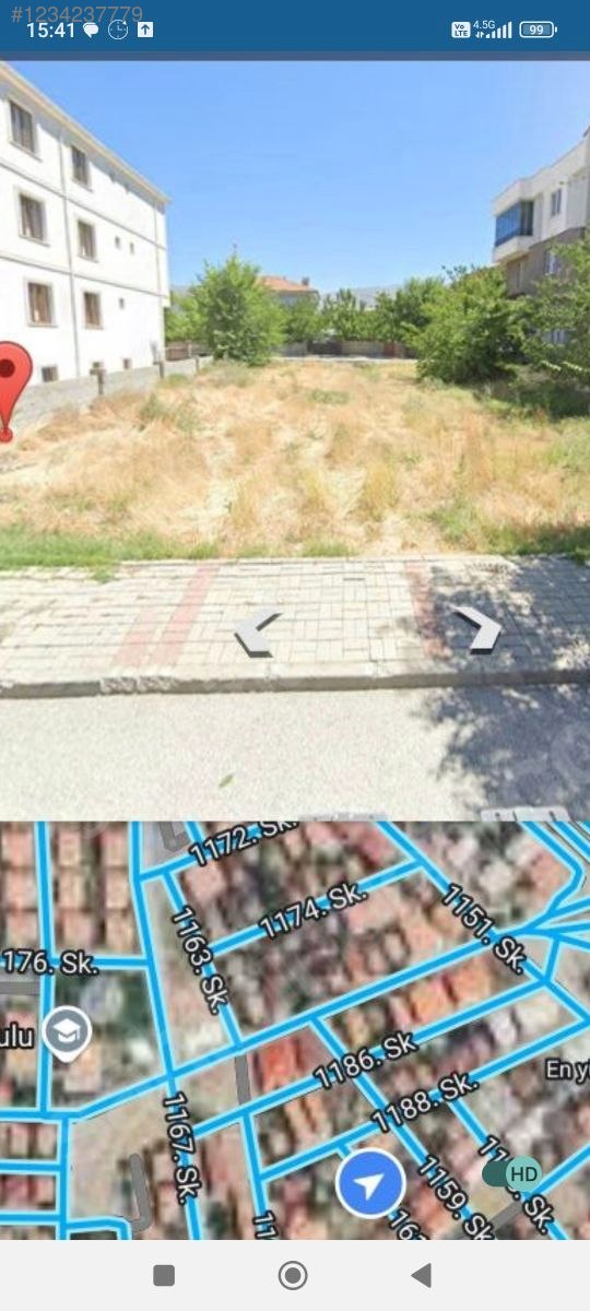 Erzincan / Merkez / Mimar Sinan Mah. SATILIK ARSA 389M² - ERZİNCAN MERKEZ fotoğraf 3
