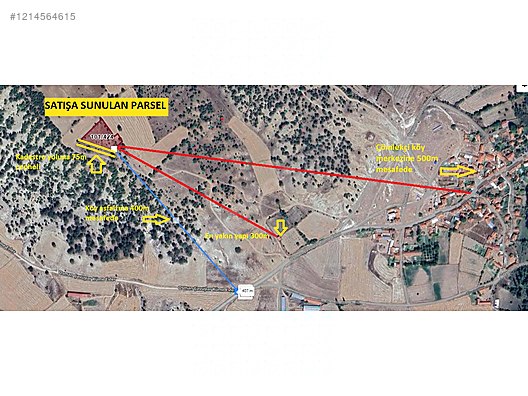Kadastro Yoluna 75m Cepheli Köye 500m OSB Yakını Sahibinden Arsa 3.016m² - KÜTAHYA ASLANAPA fotoğraf 6