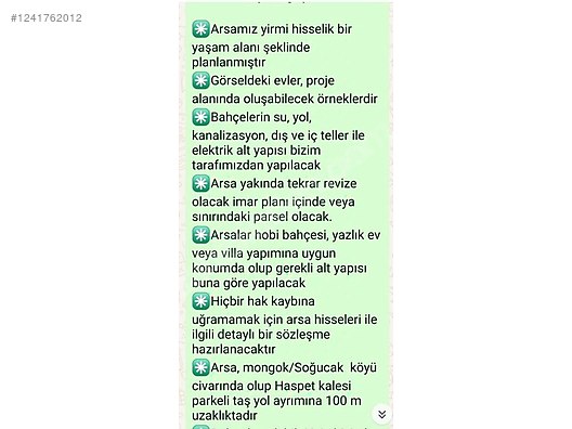 Mongokta Bağ ve Villa arsası 500 M² Muş / Merkez / Yeni Mh. - MUŞ MERKEZ fotoğraf 5